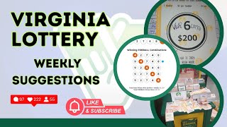 Virginia Lottery Weekly Suggestions October 2025 Week Two Cash Pop Pick 5/4/3 Predictions 