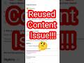 How To Solve Re Used Content Problem How To Reapply YouTube Monetization Reapply Kese Karen