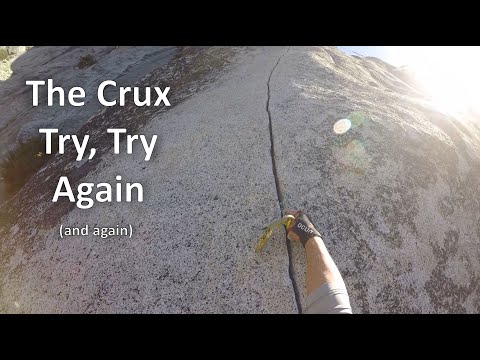 Serenity Crack - Pitch 3 5.10d (thin finger crux!)