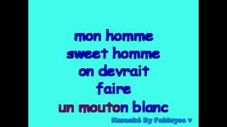 Homme Sweet Homme - Zazie - Karaoké FKA