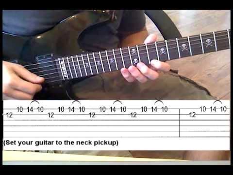 Final Countdown Solo (Lesson & Cover) W/ TAB