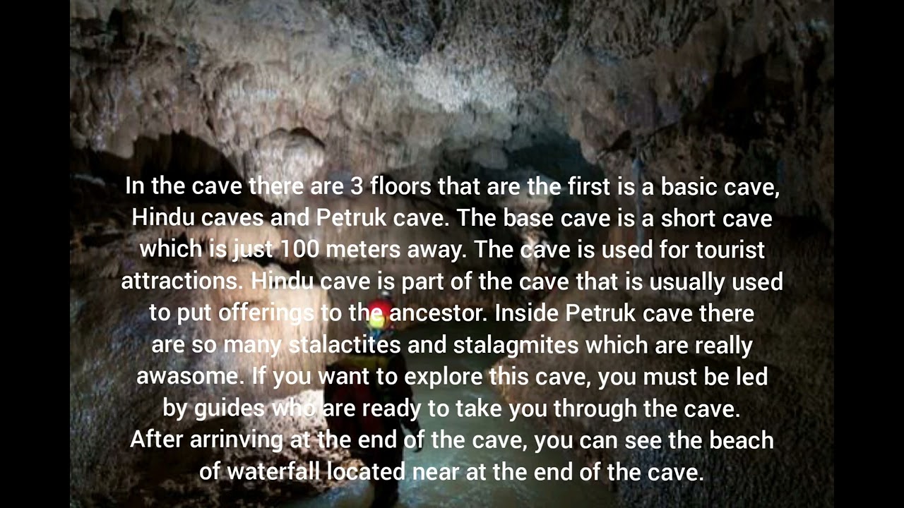 Petruk Cave (Descriptive text)
