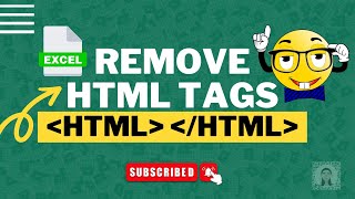 Remove HTML From Text In Excel