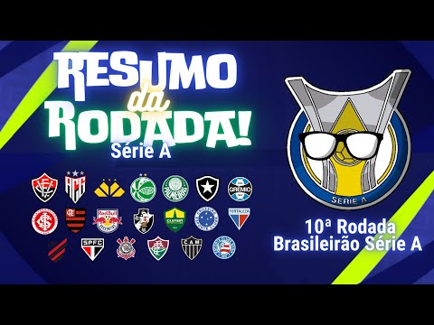 Resumo da 10ª rodada do Brasileirão Série A 2024 + Classificação | MayconGamesSoccer