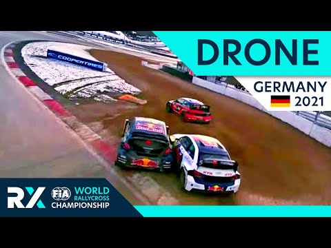 世界ラリークロス ドイツ（ニュルブルクリンク）ドローン映像