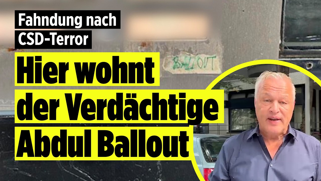 Terror bei CSD in Berlin: CSD-Terrorist Abdul Ballout soll IS-Anhänger sein