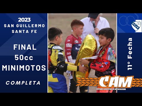 FINAL COMPLETA - 50 Minimotos - 11a Fecha Ultima - Coronación San Guillermo 2023