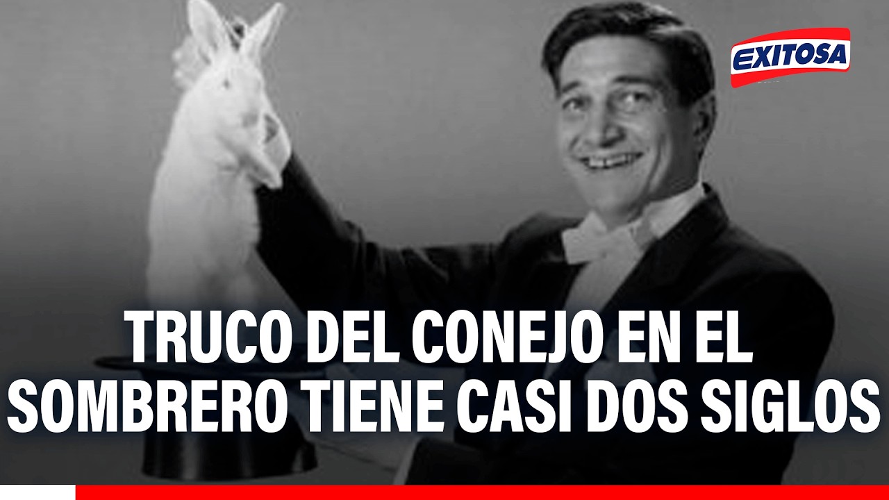 🔴🔵 Truco del conejo en el sombrero tiene casi 200 años de antigüedad, indica mago George