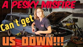Chasing a misfire on an LS3, UGH! In the shop with Emily EP 43