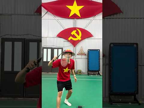 Gãy vợt rồi xử lý thôi #shorts #caulongbocondua