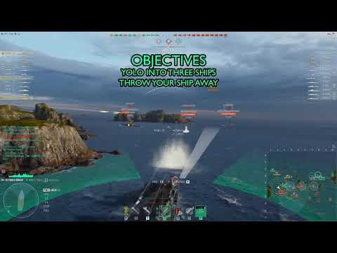WOWS: You can't just YOLO into 3 ships!