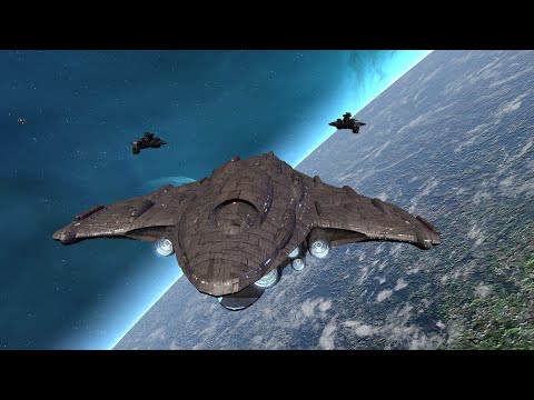 3 Keldabe vs 3 MC80 - Star Wars: Empire At War Remake NPC Battle