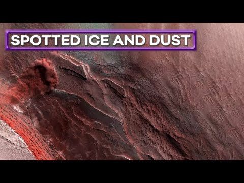 Reconnaissance Orbiter spotted Ice And Dust Avalanche On Mars With HiRISE Camera
