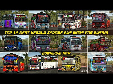 TOP 10+ BEST ZEDONE MODS FOR BUSSID🤩Zedone Mod For Bussid⚡New Bus Mod #bussidmod