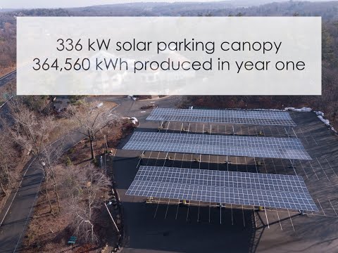 Temple Emunah Parking Canopy Timelapse