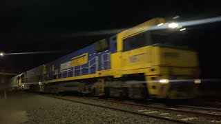 Up 7PM5 Pacific National freight with NR77 NR7 G538 (FA) at Gheringhap to Melbourne 14/5/2025