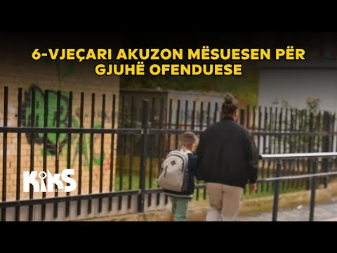 E TMERRSHME: 6-vjeçari akuzon mësuesen për gjuhë ofenduese