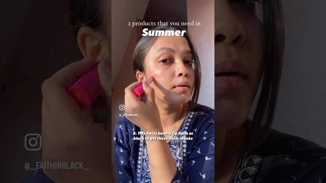 Two products that you need in SUMMER 🌻|| Nashra you #ashortaday #skincare #ytshorts