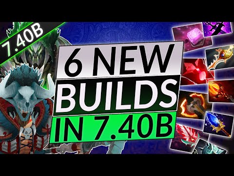 6 NEW Broken Builds You MUST Abuse in Patch 7.40b | Dota 2 Meta Guide