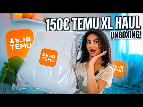 I ordered €150 worth of stuff from TEMU...💸 (XL Haul & Unboxing)