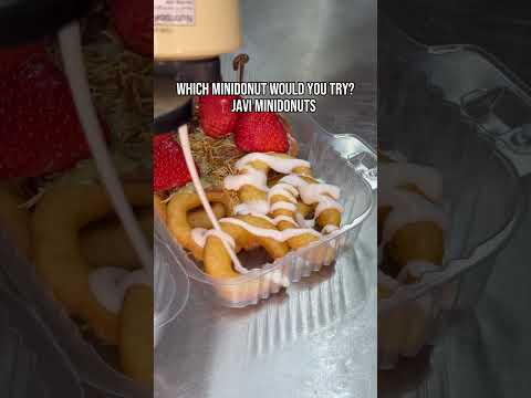 Javi Mini Donuts 🍩✨ Dubai Choco, Fruity Pebbles, or Ferrero—what’s your first pick?