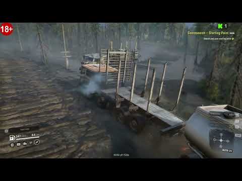 SwowRunner - #1 - Georesearch - Starting Point #snowrunner