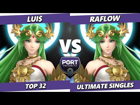 Port Priority 9 - Lui$ (Palutena) Vs. Raflow (Palutena) Smash Ultimate - SSBU