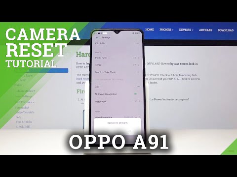 How to Reset Camera Settings in OPPO A91 – Camera Settings