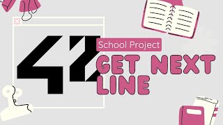 Get Next Line 42 | Part 1