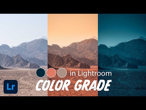 COLOR GRADE in Lightroom EASILY and make your photos AWESOME