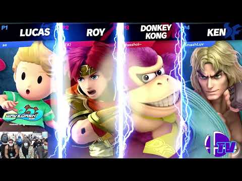 WaveDash 2022 Doubles Pool 2 Losers Semi Final - ShiNe/Cyro VS SmashLuv/KALi