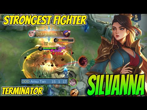 SILVANA BULLY ENEMY FULL TIME EASY PUSH RANK - SILVANNA BEST BUILD 2022 - MLBB