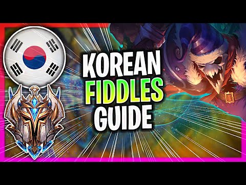 WHEN A KOREAN CHALLENGER PLAYS FIDDLESTICKS JUNGLE! | CHALLENGER FIDDLESTICKS GUIDE
