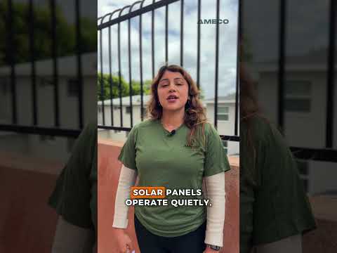 Ever wondered if solar panels make noise?