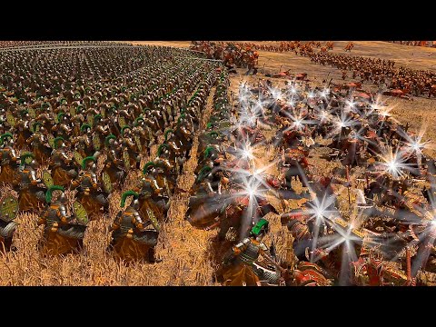 Total War Warhammer 3 | Grand Cathay Invade Khorne | The Cinematic Battle