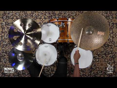 Used Sabian 22" Big & Ugly HH King Ride Cymbal - 2459g (U12280K-1071323U)