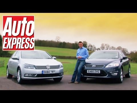 VW Passat vs Vauxhall Insignia vs Ford Mondeo review - Auto Express