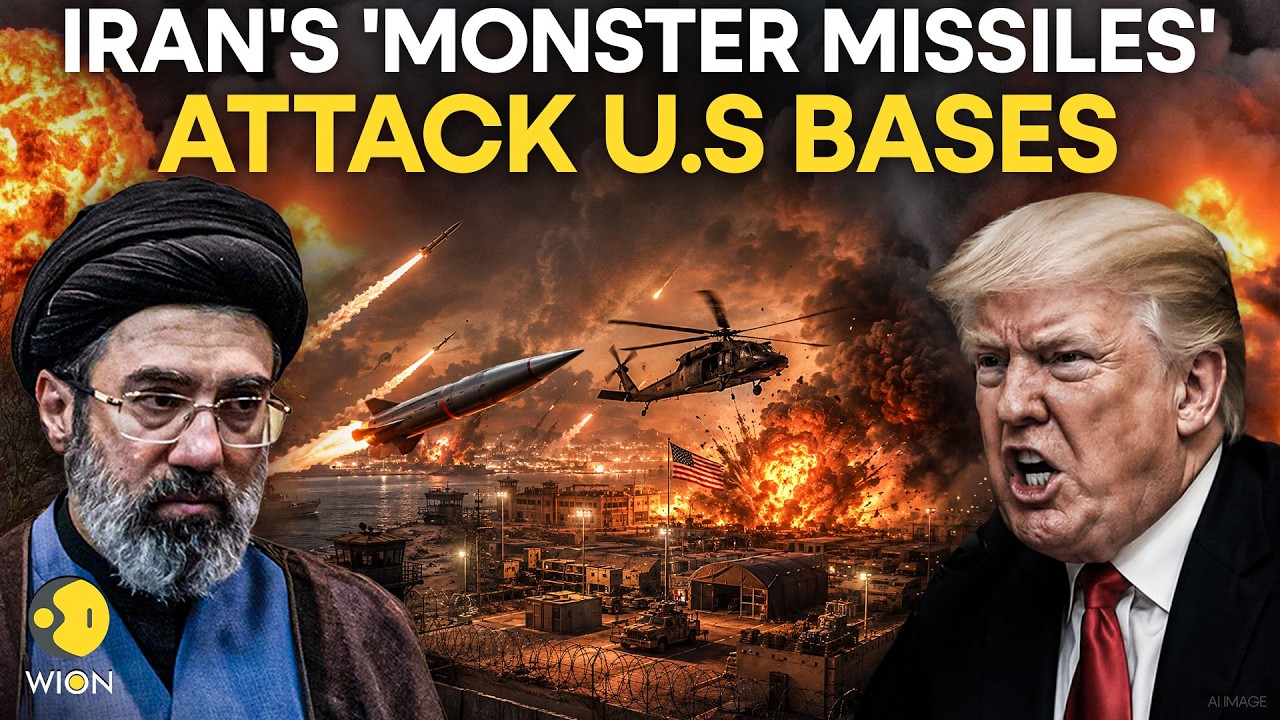 US-Iran War LIVE: Iran's Missile Fury Brings US Bases Under Fire; 'Monster Missiles' SHOCK America