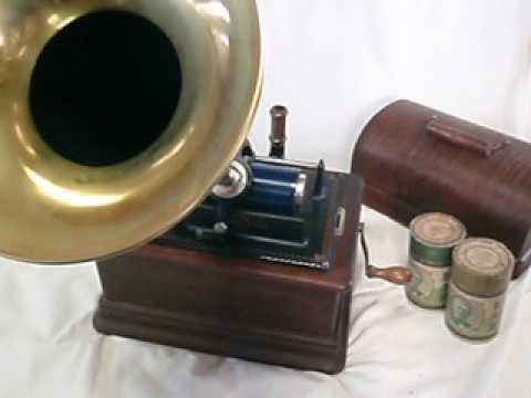 EDISON BLUE AMBEROL RECORD 1765 WHERE THE SUNSET TURNS THE OCEAN'S BLUE. ETC. HARLAN