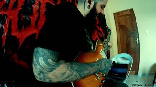 Visceral Slaughter - Cursed Scrolls ( Krisiun Cover , Guitar Playthrough)