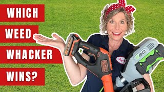 EGO -VS- BLACK & DECKER WEED EATER REVIEW // Learn Which Fea