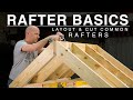 Beginner Rafter Layout | Speed Square | Common Rafter