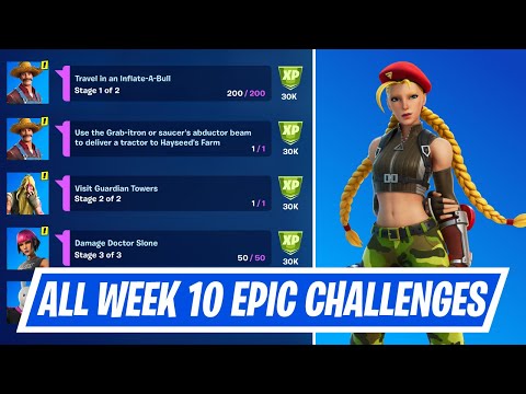 All Week 10 Epic Quest Challenges Guide in Fortnite - Week 10 Quest in Chapter 2 Season 7