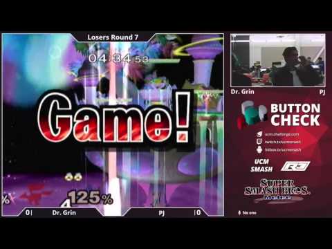 Dr. Grin (Sheik) vs. PJ (Falco) - Button Check - Melee
