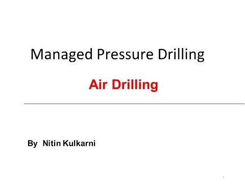Managed Pressure Drilling Webinar | Overview
