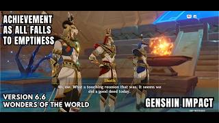 [Genshin Impact Achievement] As All Falls To Emptiness: Complete The Archon Quest