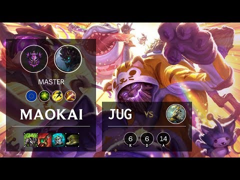 Maokai Jungle vs Master Yi - EUW Master Patch 10.7