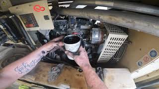 Servicing a Doosan 7/120 compressor 425cfm @ 125psi