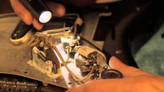 Video thumbnail for Vintage 1960 Fender Stratocaster Sunburst ~ Tech Bench by MusicStoreLive.com