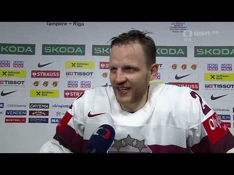 Ralfs Freibergs - rozhovor v češtině / CZ INTERVIEW (SUI vs LAT 3:4 PP)